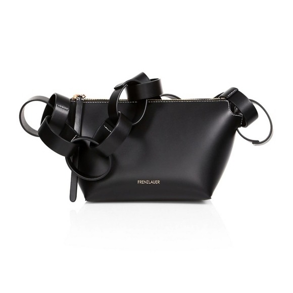 Frenzlauer Handbags - Frenzlauer Bowl Black Leather Shoulder Bag